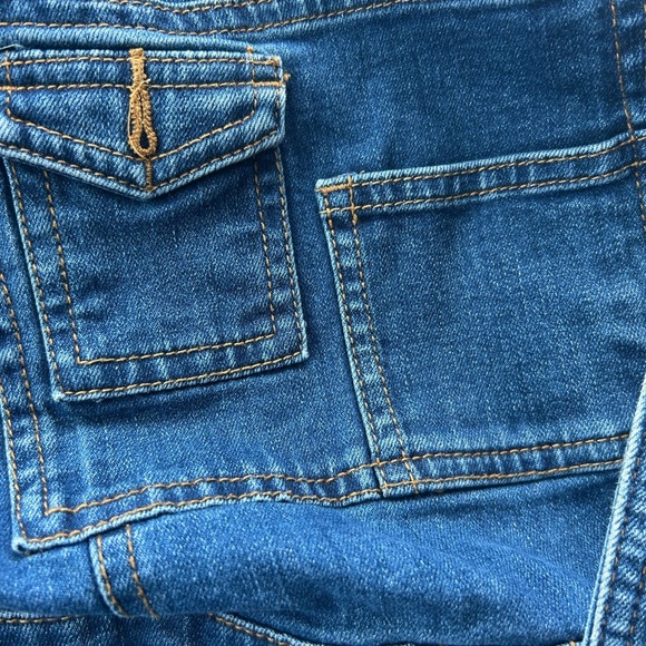 Free People Dark Blue Women's Jeans Overalls - Picture 5 of 16